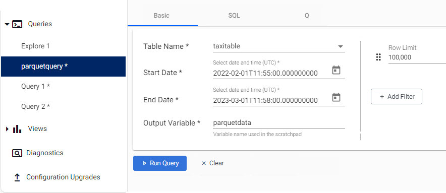 Query View