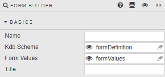 Basics > Kdb Schema and Form Values
