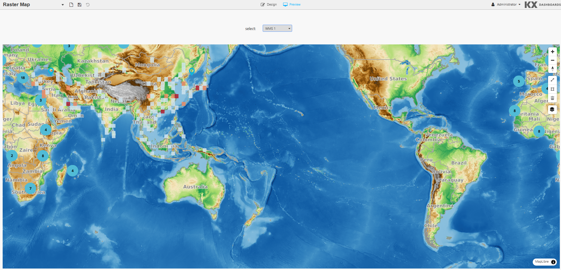 Simple layers example