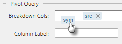 Drag and drop columns